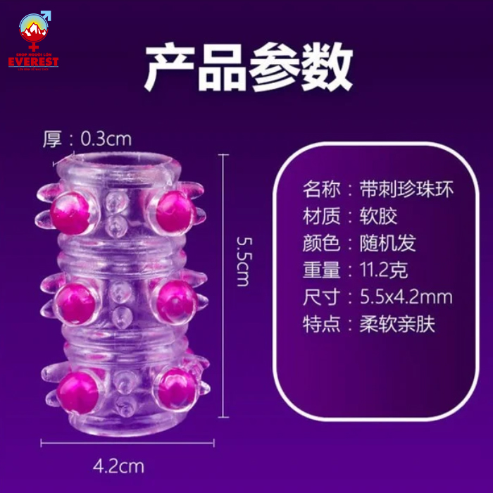  Combo 2 Bao cao su đôn dên khúc giữa 12 bi gai 