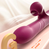  Dương vật giả cầm tay Lilo rung thụt hút 10 tần số giá rẻ 