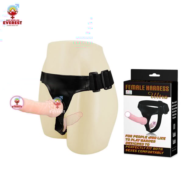 Dương vật giả có dây đeo 2 đầu đặc ruột dành cho les giá rẻ 