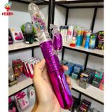  Dương vật giả xoay bi rung thụt kèm đầu rung con bướm Libo 