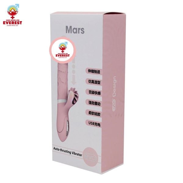  Dương vật giả rung thụt nhiệt tự động Evo Mars cao cấp 