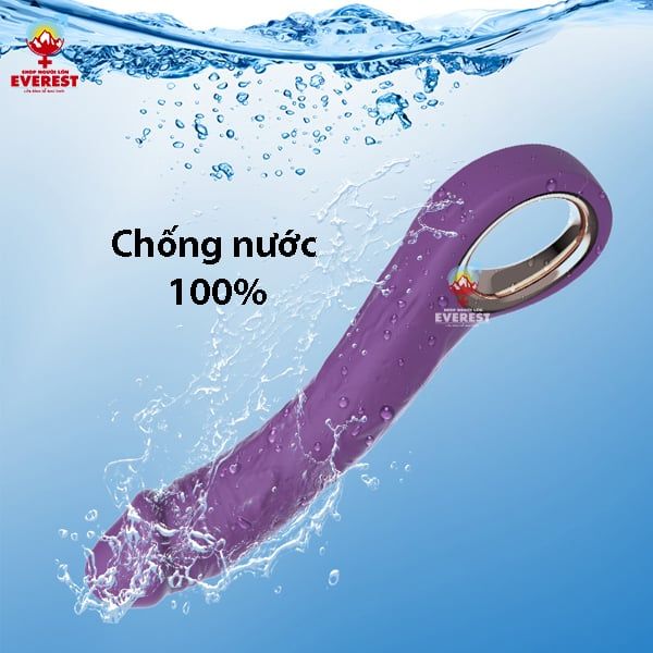 Dương vật giả silicon cầm tay 10 chế độ rung cao cấp 