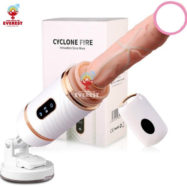  Dương vật giả tự động rung thụt nhiệt Joker điều khiển từ xa 