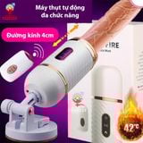  Dương vật giả tự động rung thụt nhiệt Joker điều khiển từ xa 