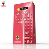  Bao cao su Meleon 001 Passion siêu mỏng thân gai hạt nổi nhỏ 