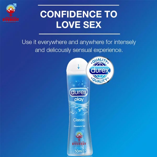  Gel bôi trơn Durex Play Classic giảm triệu chứng khô âm đạo 