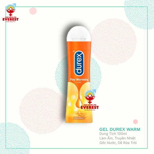  Gel Bôi Trơn Durex Play Warming 100ml 