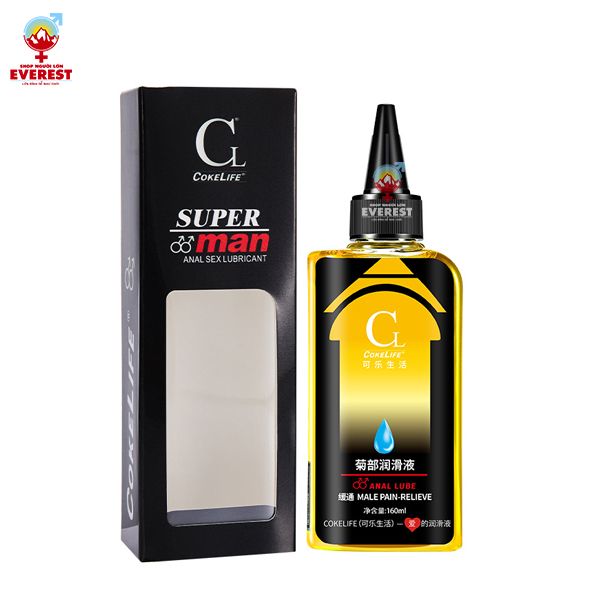  Gel Bôi Trơn Giảm Đau Hậu Môn Nha Đam Cokelife Chai 160ml 