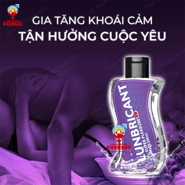  Gel bôi trơn gốc nước mượt mịn Phyair Super Pleasure 200ml 