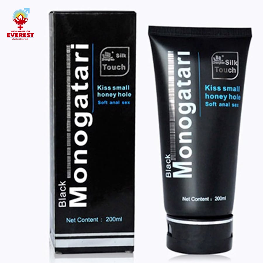  Gel bôi trơn hậu môn gốc nước Black Silk Touch cao cấp 