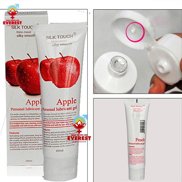  Gel bôi trơn Silk Touch Apple 100ml hương táo thơm mát 