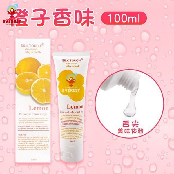  Gel bôi trơn Silk Touch Hương Chanh 100ml 