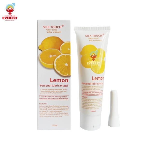  Gel bôi trơn Silk Touch Hương Chanh 100ml 