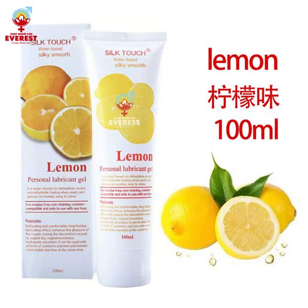  Gel bôi trơn Silk Touch Hương Chanh 100ml 