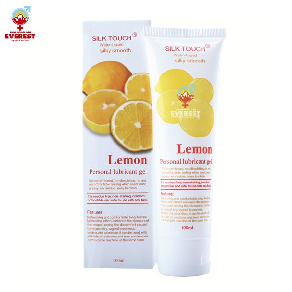  Gel bôi trơn Silk Touch Hương Chanh 100ml 