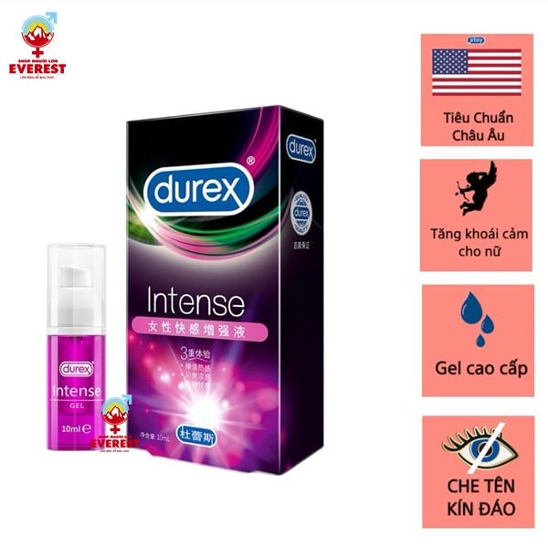  Gel bôi trơn tăng khoái cảm Durex Intense 