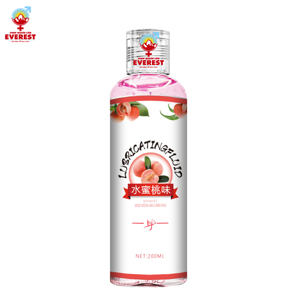  Gel bôi trơn hương Đào Lubricatingfluid 200ml 
