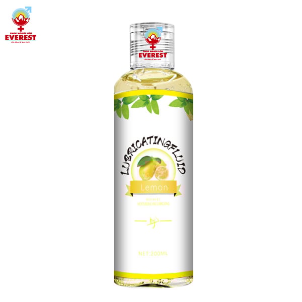  Gel bôi trơn hương Chanh Lubricatingfluid 200ml 