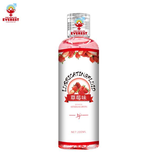  Gel bôi trơn hương Dâu Lubricatingfluid 200ml 