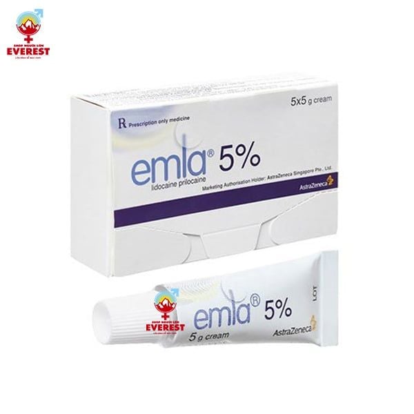  Gel chống xuất tinh sớm Emla 5% kéo dài thời gian quan hệ 