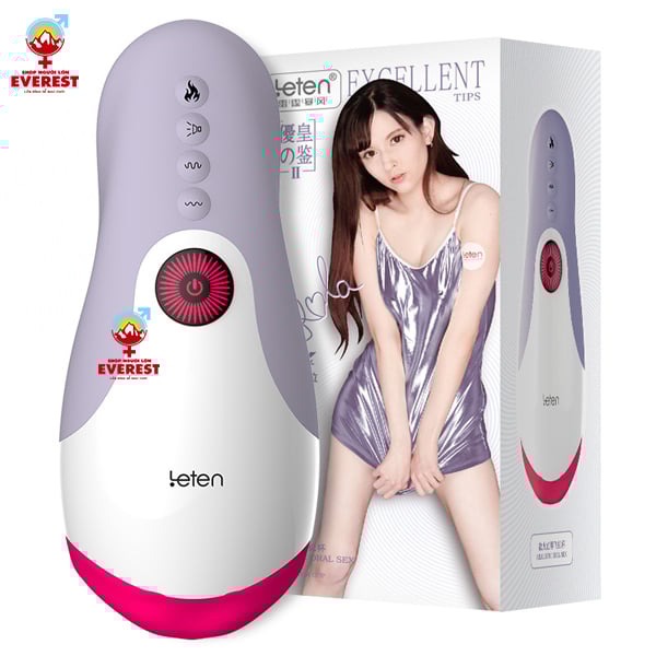  Máy bú liếm Oralsex Leten rung rên tỏa nhiệt giá rẻ cho nam 