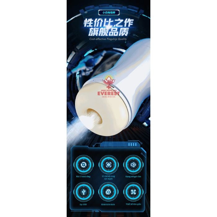 Máy bú cu đa chức năng tự động cho nam Masturbator cup 