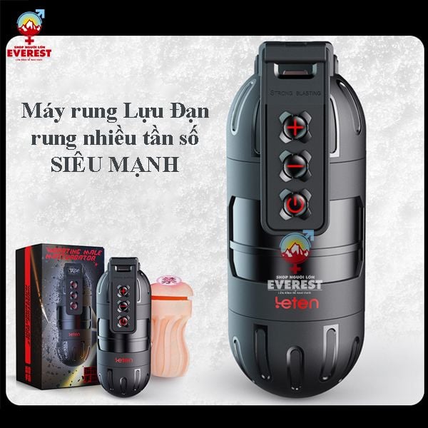  Cốc thủ dâm Leten Thunder ngụy trang quả lựu đạn rung siêu mạnh 