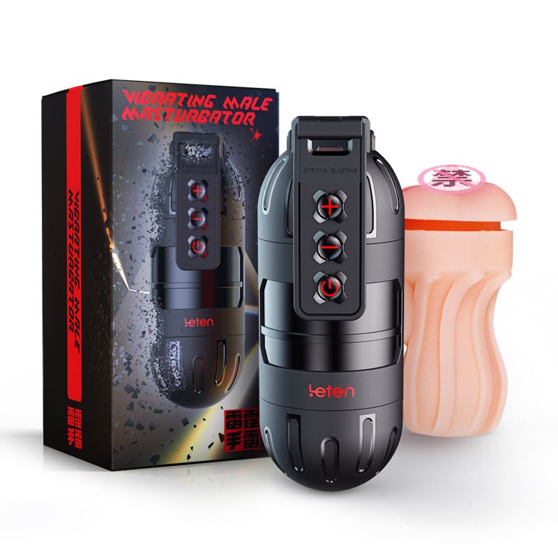  Cốc thủ dâm Leten Thunder ngụy trang quả lựu đạn rung siêu mạnh 
