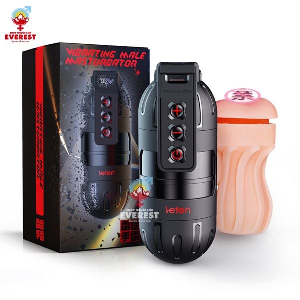  Cốc thủ dâm Leten Thunder ngụy trang quả lựu đạn rung siêu mạnh 