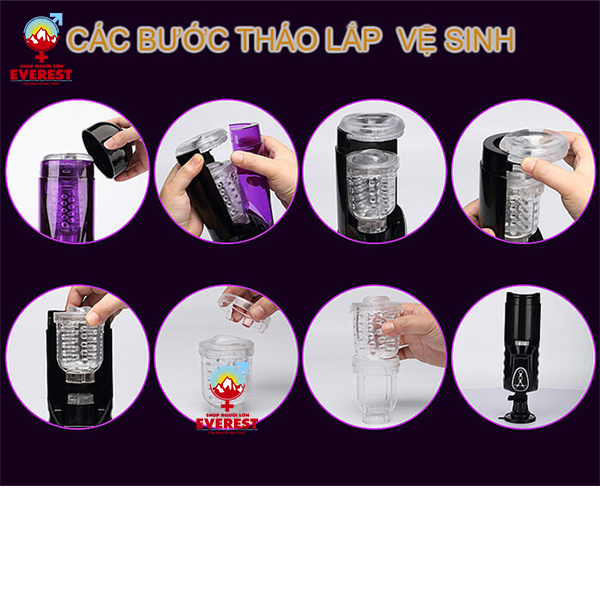  Máy bú mút tự động đa chức năng Easy Love Telescopic Sweetheart II 