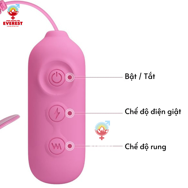  Máy kẹp đầu ti có rung kích điện Romantic Wave 2 Pretty Love 