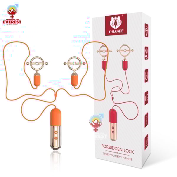  Máy kẹp đầu ti núm vú Forbidden Lock điều khiển có dây cao cấp 