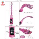  Máy Massage kích thích hậu môn Distortion rung 6 tần số 