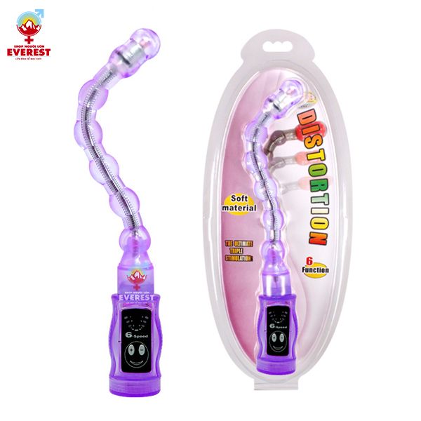  Máy Massage kích thích hậu môn Distortion rung 6 tần số 