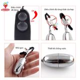  Máy rung kẹp đầu ti điều khiển núm vặn giá rẻ siêu kích thích 