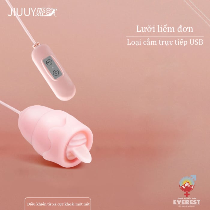  Trứng rung 3 đầu lưỡi liếm âm đạo rung 12 chế độ sạc USB 