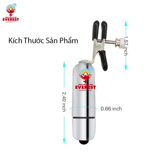  Máy rung núm vú kẹp đầu ti ngực giá rẻ siêu kích thích 