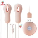  Máy rung núm vú kẹp đầu ti pin sạc USB giá rẻ 10 chế độ rung 