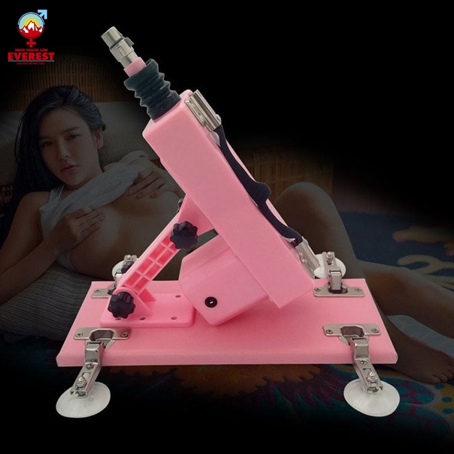  Máy dương vật giả tự động rung thụt cao cấp Machine Gun 