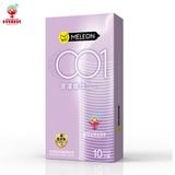  Bao cao su Meleon 001 Romantic Whort siêu mỏng có đường vân 