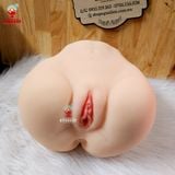  Mông giả kèm âm đạo silicon rung rên kẹp hút massage 