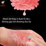  Nến thơm nhiệt độ thấp BDSM hình hoa mẫu đơn kích thích mạnh bạo 
