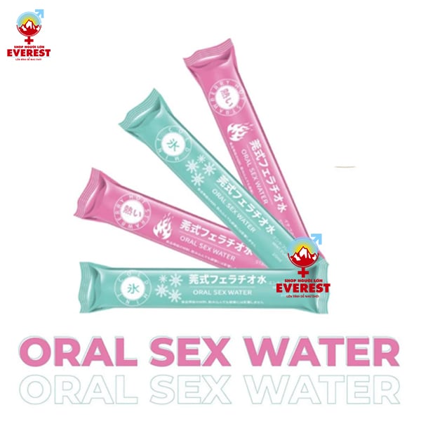  Nước Ngậm vệ sinh miệng Oral sex Water Cool & Hot tăng khoái cảm 