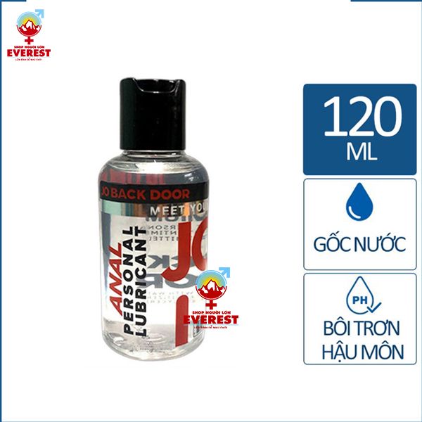 Gel bôi trơn đa chức năng JO BACK DOOR USA 120ml 