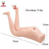  Búp bê tình dục nữa người giá rẻ dành cho nam chơi được nhiều tư thế 