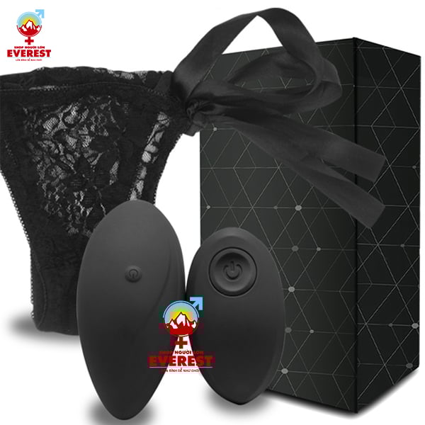  Quần lót chip rung điều khiển từ xa massage bím nhiều chế độ 