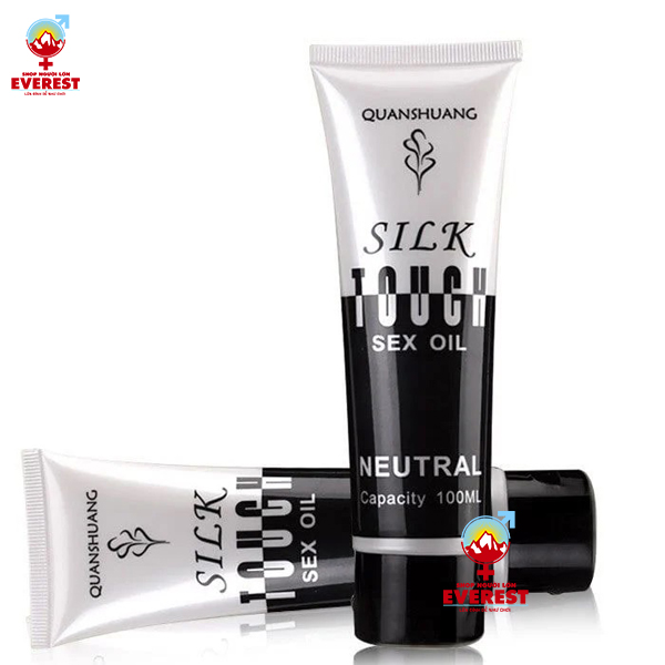  Gel bôi trơn gốc nước không mùi Silk Touch Sex Oil 100ml 