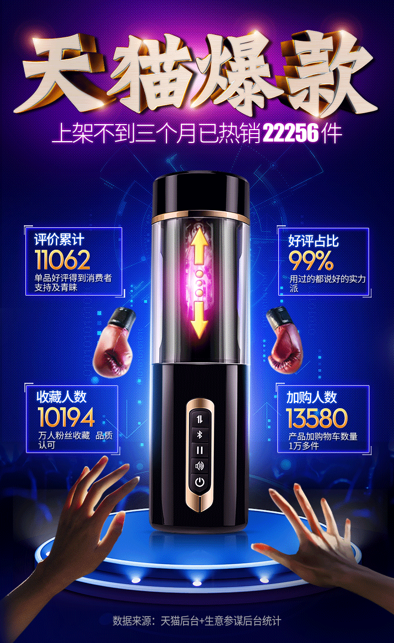  Máy bú mút rung thụt điều khiển bluetooth tự động đa năng QMYSKY 