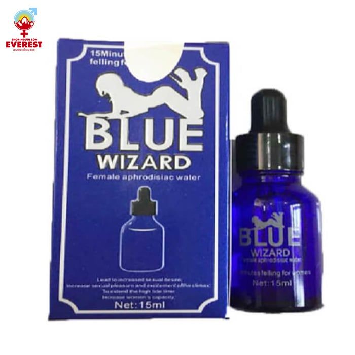  Thuốc kích dục nữ dạng nước Blue Wizard 
