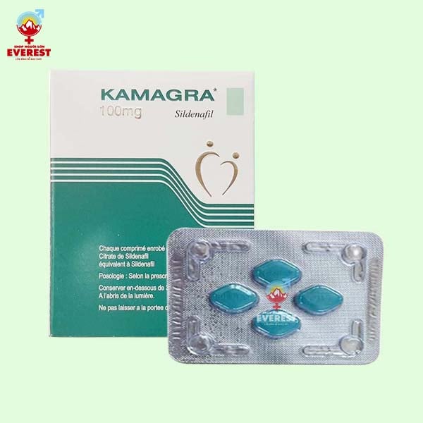  Thuốc tăng cường sinh lý cho nam KAMAGRA 100mg chính hãng 